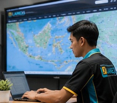 Monitoring pengiriman secara real-time guna menjaga ketepatan waktu dan kualitas layanan kepada pelanggan.